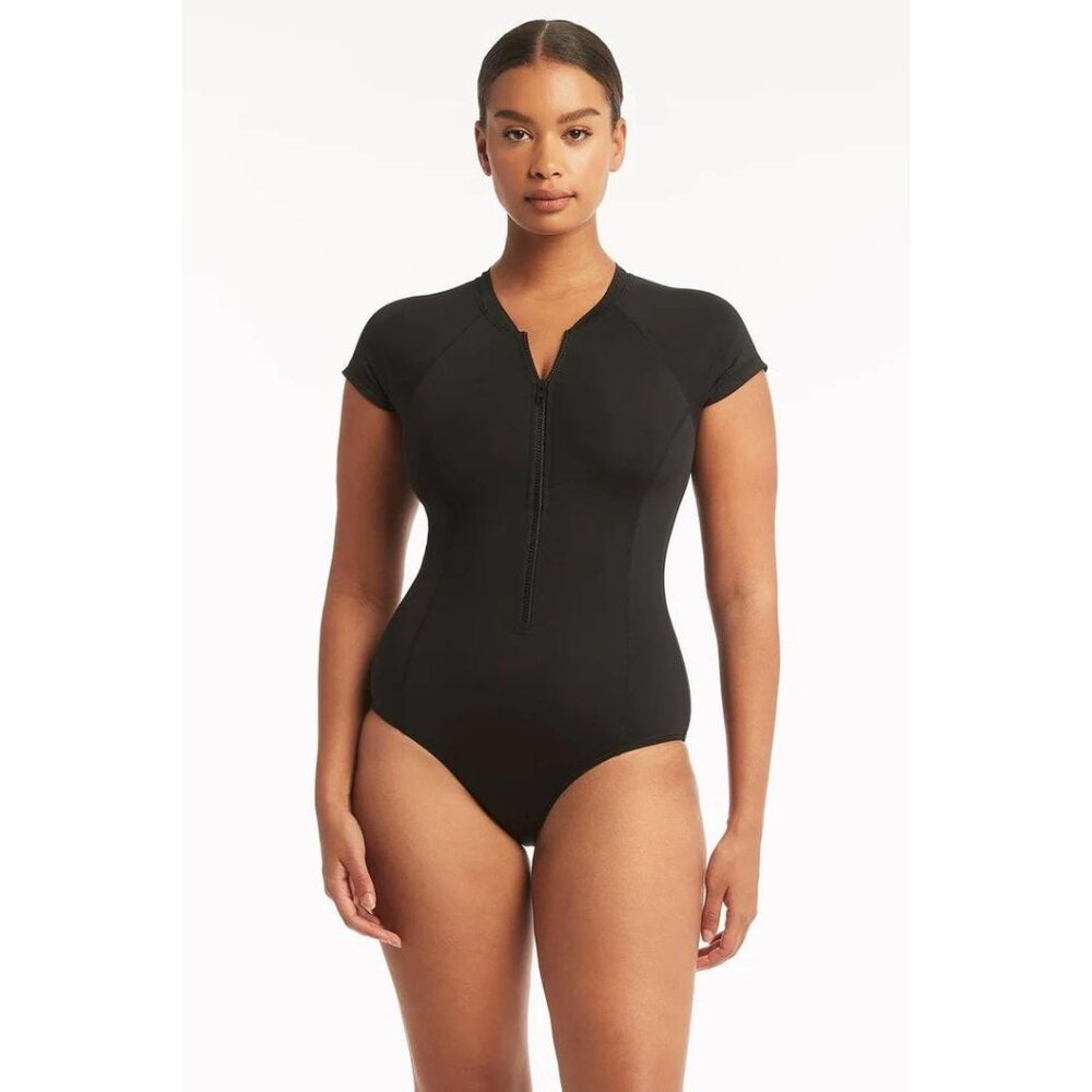 Sea Level Australia Eco Essentials Short Sleeve One Piece